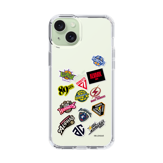 スリムプロテクションケース［ B.LEAGUE - B1 - 東地区オールロゴ ］