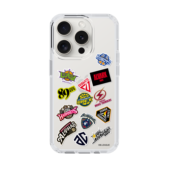 スリムプロテクションケース［ B.LEAGUE - B1 - 東地区オールロゴ ］
