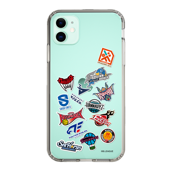 スリムプロテクションケース［ B.LEAGUE - B1 - 西地区オールロゴ ］