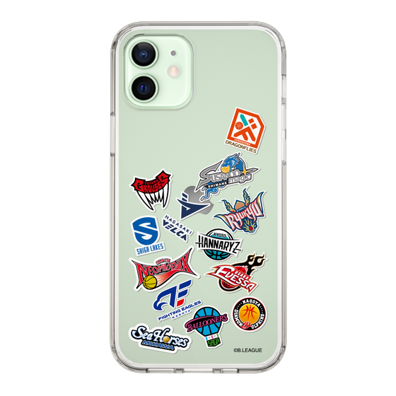 スリムプロテクションケース［ B.LEAGUE - B1 - 西地区オールロゴ ］