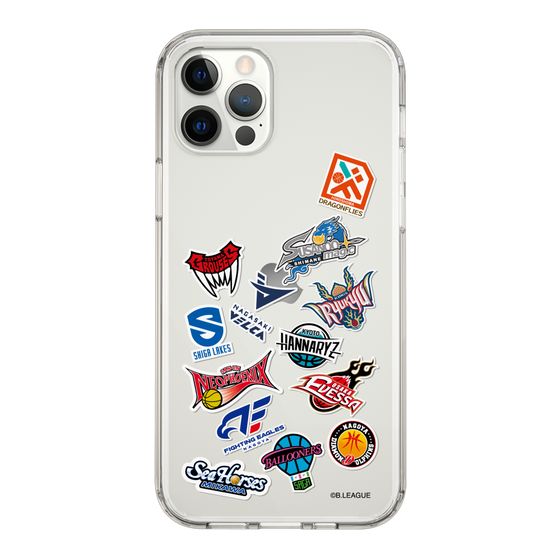 スリムプロテクションケース［ B.LEAGUE - B1 - 西地区オールロゴ ］