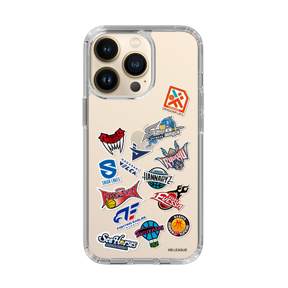 スリムプロテクションケース［ B.LEAGUE - B1 - 西地区オールロゴ ］