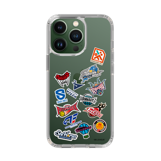 スリムプロテクションケース［ B.LEAGUE - B1 - 西地区オールロゴ ］