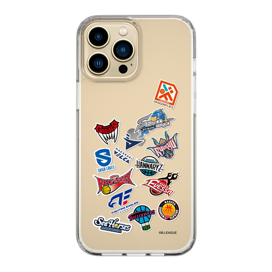 スリムプロテクションケース［ B.LEAGUE - B1 - 西地区オールロゴ ］