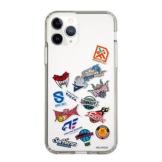 スリムプロテクションケース［ B.LEAGUE - B1 - 西地区オールロゴ ］