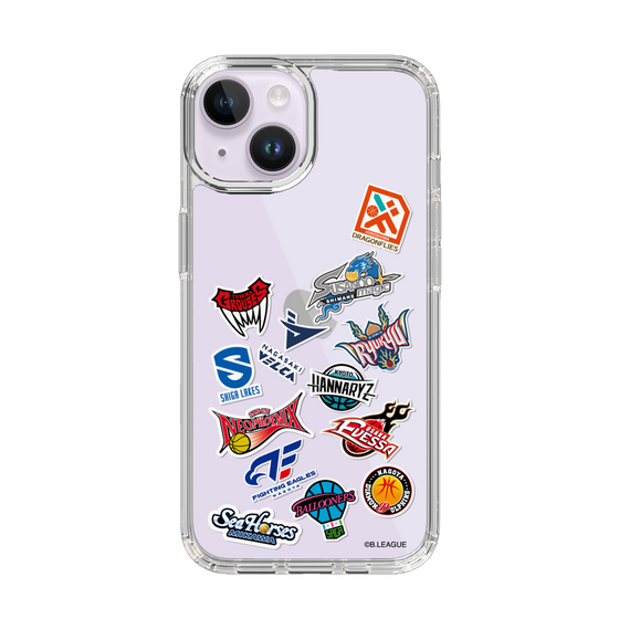 スリムプロテクションケース［ B.LEAGUE - B1 - 西地区オールロゴ ］