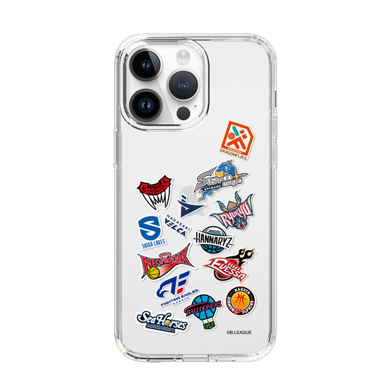 スリムプロテクションケース［ B.LEAGUE - B1 - 西地区オールロゴ ］