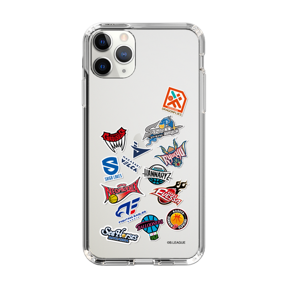 スリムプロテクションケース［ B.LEAGUE - B1 - 西地区オールロゴ ］