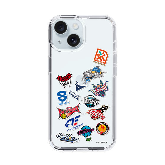 スリムプロテクションケース［ B.LEAGUE - B1 - 西地区オールロゴ ］