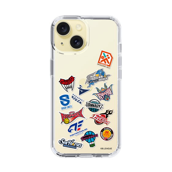 スリムプロテクションケース［ B.LEAGUE - B1 - 西地区オールロゴ ］