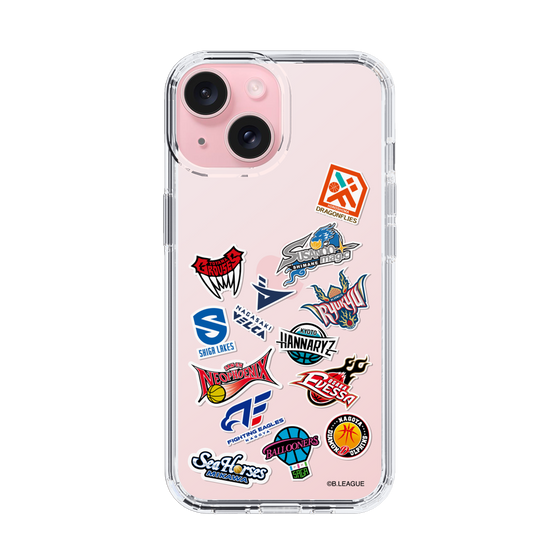 スリムプロテクションケース［ B.LEAGUE - B1 - 西地区オールロゴ ］