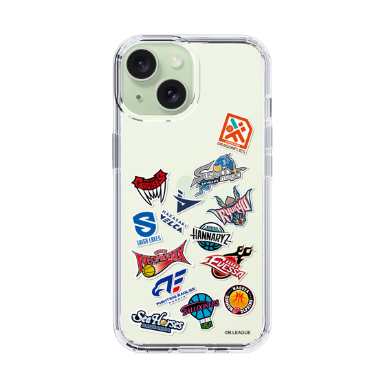 スリムプロテクションケース［ B.LEAGUE - B1 - 西地区オールロゴ ］