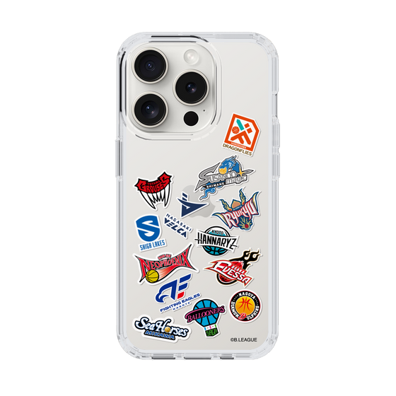スリムプロテクションケース［ B.LEAGUE - B1 - 西地区オールロゴ ］