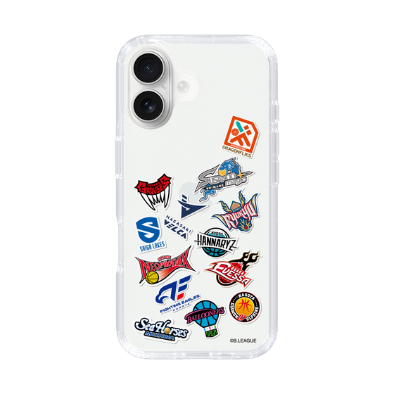 スリムプロテクションケース［ B.LEAGUE - B1 - 西地区オールロゴ ］