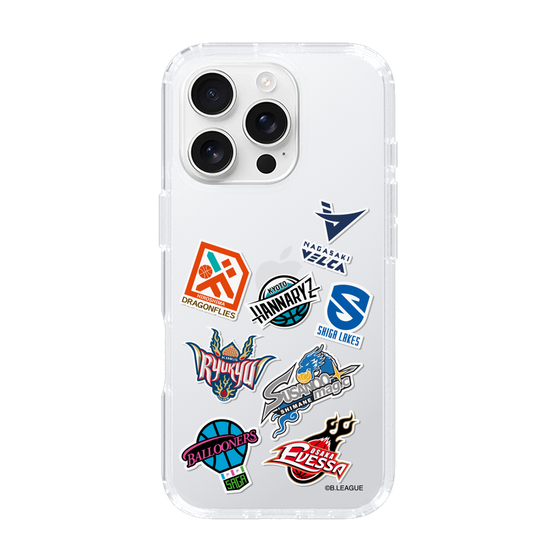 スリムプロテクションケース［ B.LEAGUE - B1 - 西地区オールロゴ ］