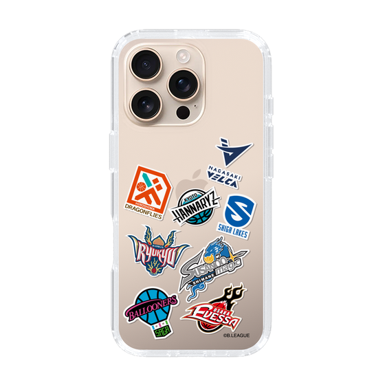 スリムプロテクションケース［ B.LEAGUE - B1 - 西地区オールロゴ ］
