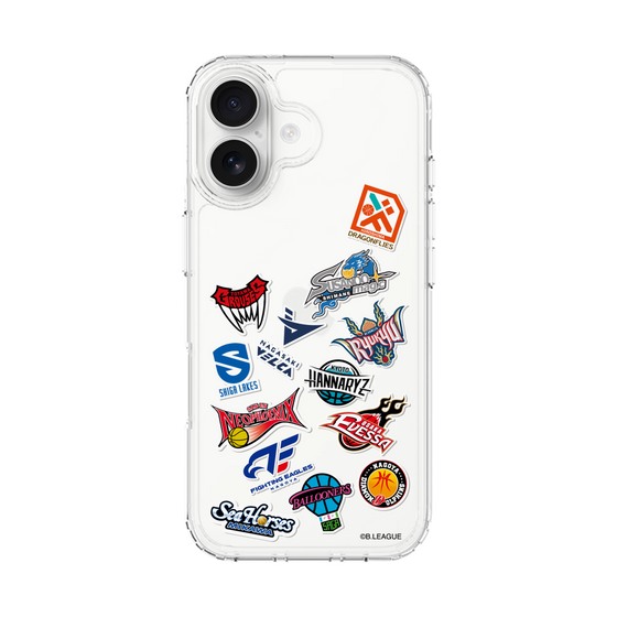 スリムプロテクションケース［ B.LEAGUE - B1 - 西地区オールロゴ ］