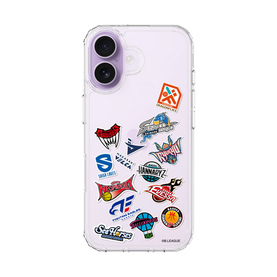 スリムプロテクションケース［ B.LEAGUE - B1 - 西地区オールロゴ ］