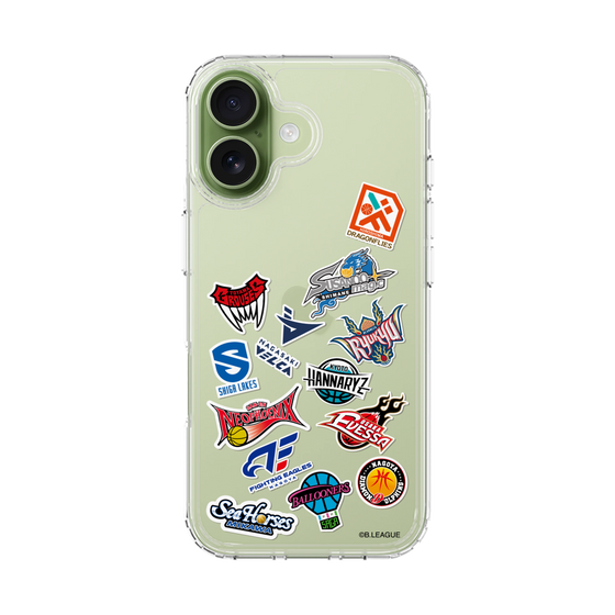 スリムプロテクションケース［ B.LEAGUE - B1 - 西地区オールロゴ ］