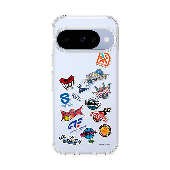 スリムプロテクションケース［ B.LEAGUE - B1 - 西地区オールロゴ ］