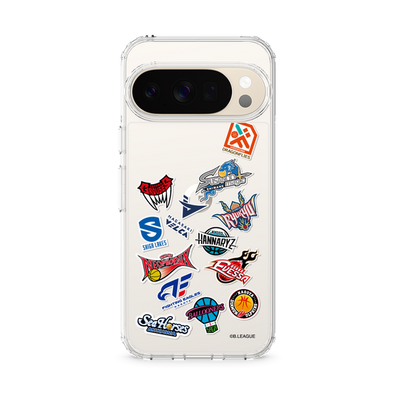 スリムプロテクションケース［ B.LEAGUE - B1 - 西地区オールロゴ ］