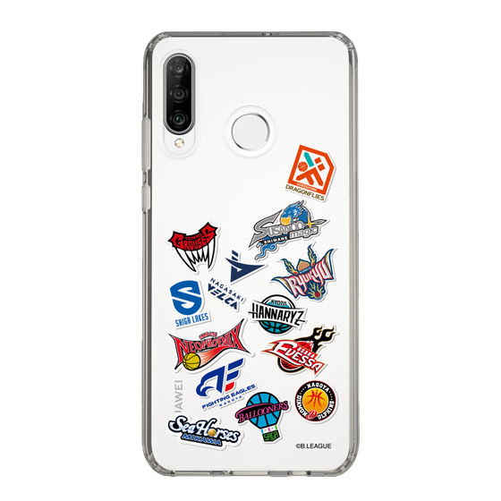 スリムプロテクションケース［ B.LEAGUE - B1 - 西地区オールロゴ ］