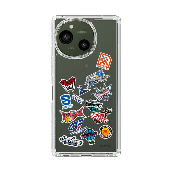 スリムプロテクションケース［ B.LEAGUE - B1 - 西地区オールロゴ ］