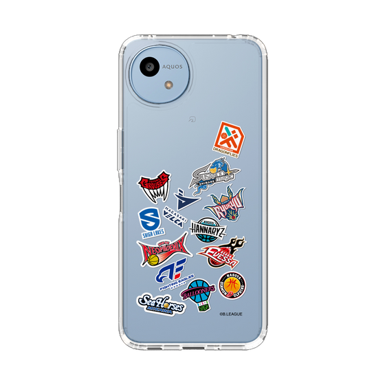 スリムプロテクションケース［ B.LEAGUE - B1 - 西地区オールロゴ ］