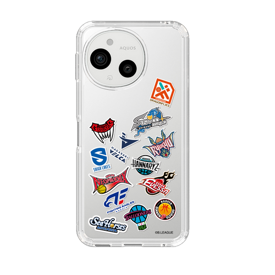 スリムプロテクションケース［ B.LEAGUE - B1 - 西地区オールロゴ ］