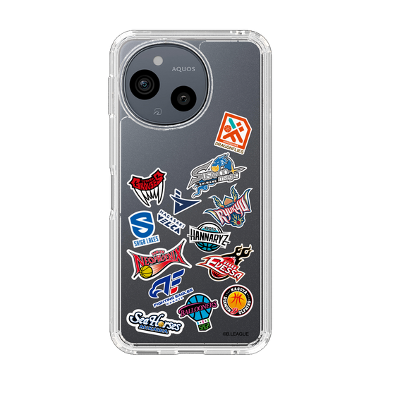 スリムプロテクションケース［ B.LEAGUE - B1 - 西地区オールロゴ ］