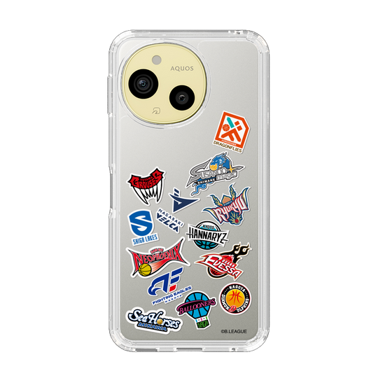 スリムプロテクションケース［ B.LEAGUE - B1 - 西地区オールロゴ ］