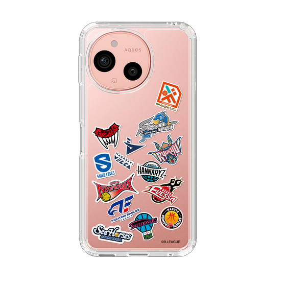 スリムプロテクションケース［ B.LEAGUE - B1 - 西地区オールロゴ ］