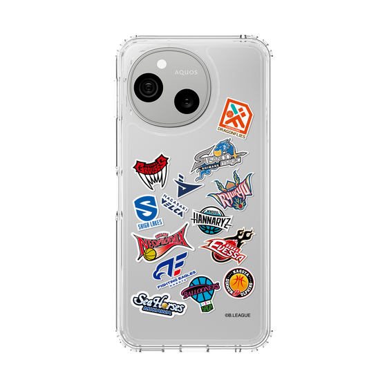 スリムプロテクションケース［ B.LEAGUE - B1 - 西地区オールロゴ ］