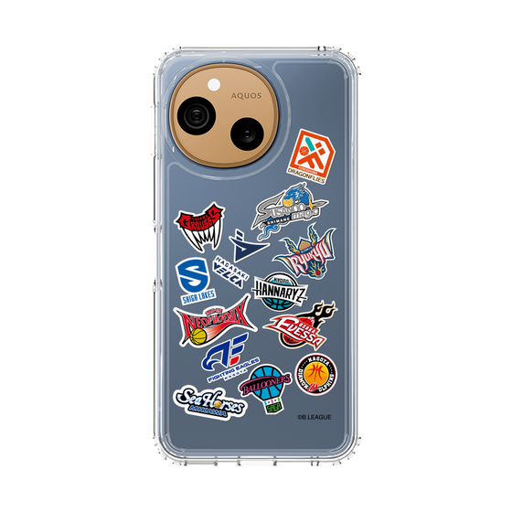 スリムプロテクションケース［ B.LEAGUE - B1 - 西地区オールロゴ ］