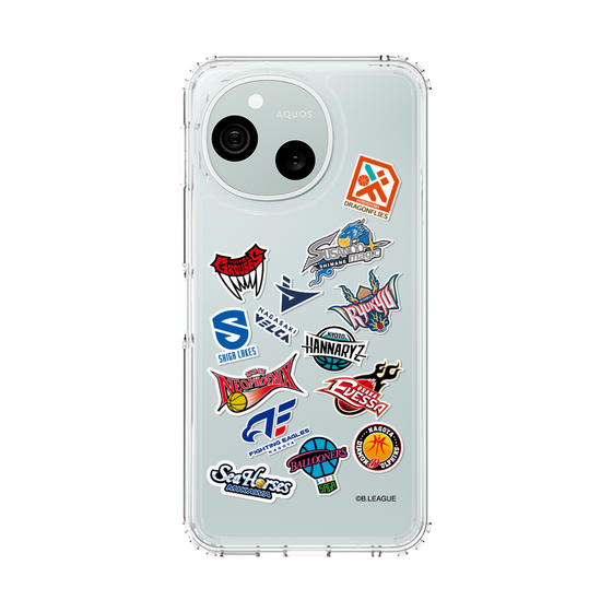 スリムプロテクションケース［ B.LEAGUE - B1 - 西地区オールロゴ ］