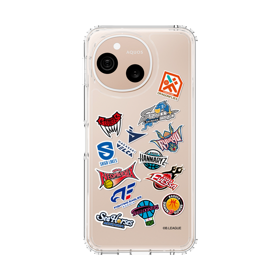 スリムプロテクションケース［ B.LEAGUE - B1 - 西地区オールロゴ ］