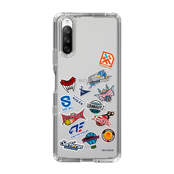 スリムプロテクションケース［ B.LEAGUE - B1 - 西地区オールロゴ ］