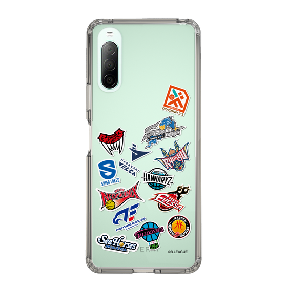 スリムプロテクションケース［ B.LEAGUE - B1 - 西地区オールロゴ ］