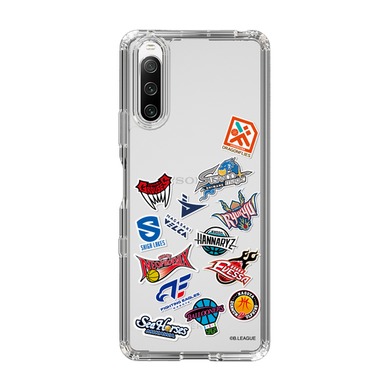 スリムプロテクションケース［ B.LEAGUE - B1 - 西地区オールロゴ ］