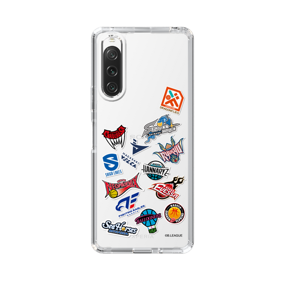 スリムプロテクションケース［ B.LEAGUE - B1 - 西地区オールロゴ ］