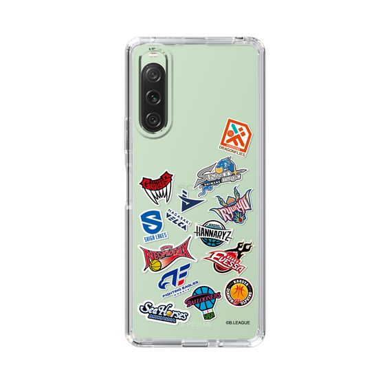スリムプロテクションケース［ B.LEAGUE - B1 - 西地区オールロゴ ］