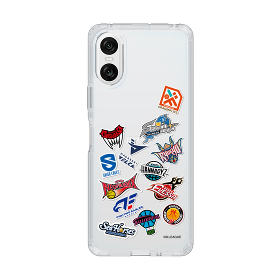 スリムプロテクションケース［ B.LEAGUE - B1 - 西地区オールロゴ ］