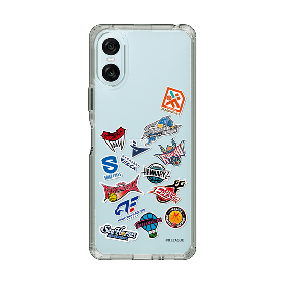 スリムプロテクションケース［ B.LEAGUE - B1 - 西地区オールロゴ ］