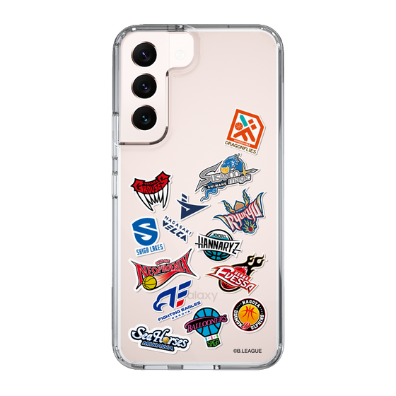 スリムプロテクションケース［ B.LEAGUE - B1 - 西地区オールロゴ ］