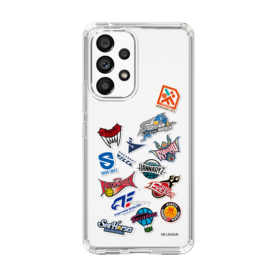 スリムプロテクションケース［ B.LEAGUE - B1 - 西地区オールロゴ ］
