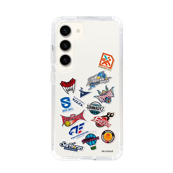 スリムプロテクションケース［ B.LEAGUE - B1 - 西地区オールロゴ ］