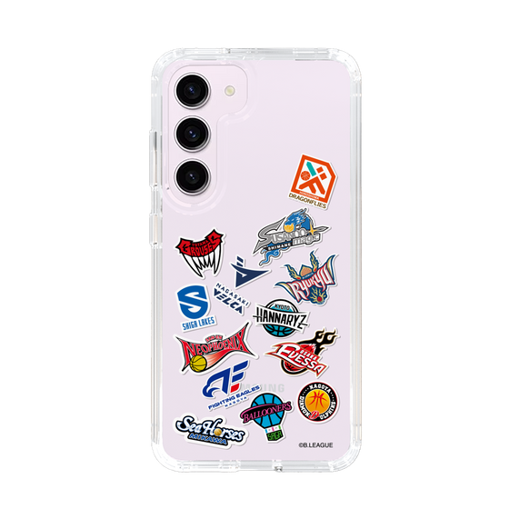 スリムプロテクションケース［ B.LEAGUE - B1 - 西地区オールロゴ ］