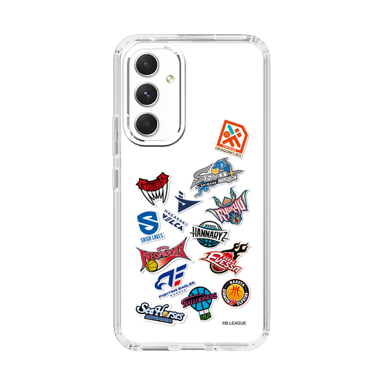 スリムプロテクションケース［ B.LEAGUE - B1 - 西地区オールロゴ ］