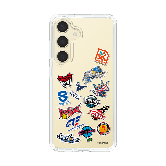 スリムプロテクションケース［ B.LEAGUE - B1 - 西地区オールロゴ ］