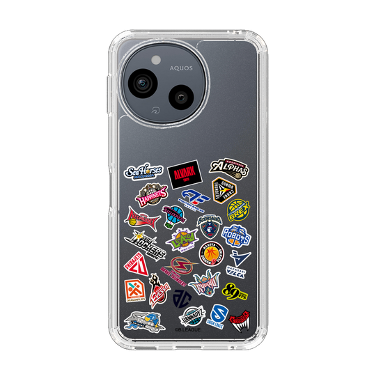 スリムプロテクションケース［ B.LEAGUE - B1 - B1オールロゴ ］